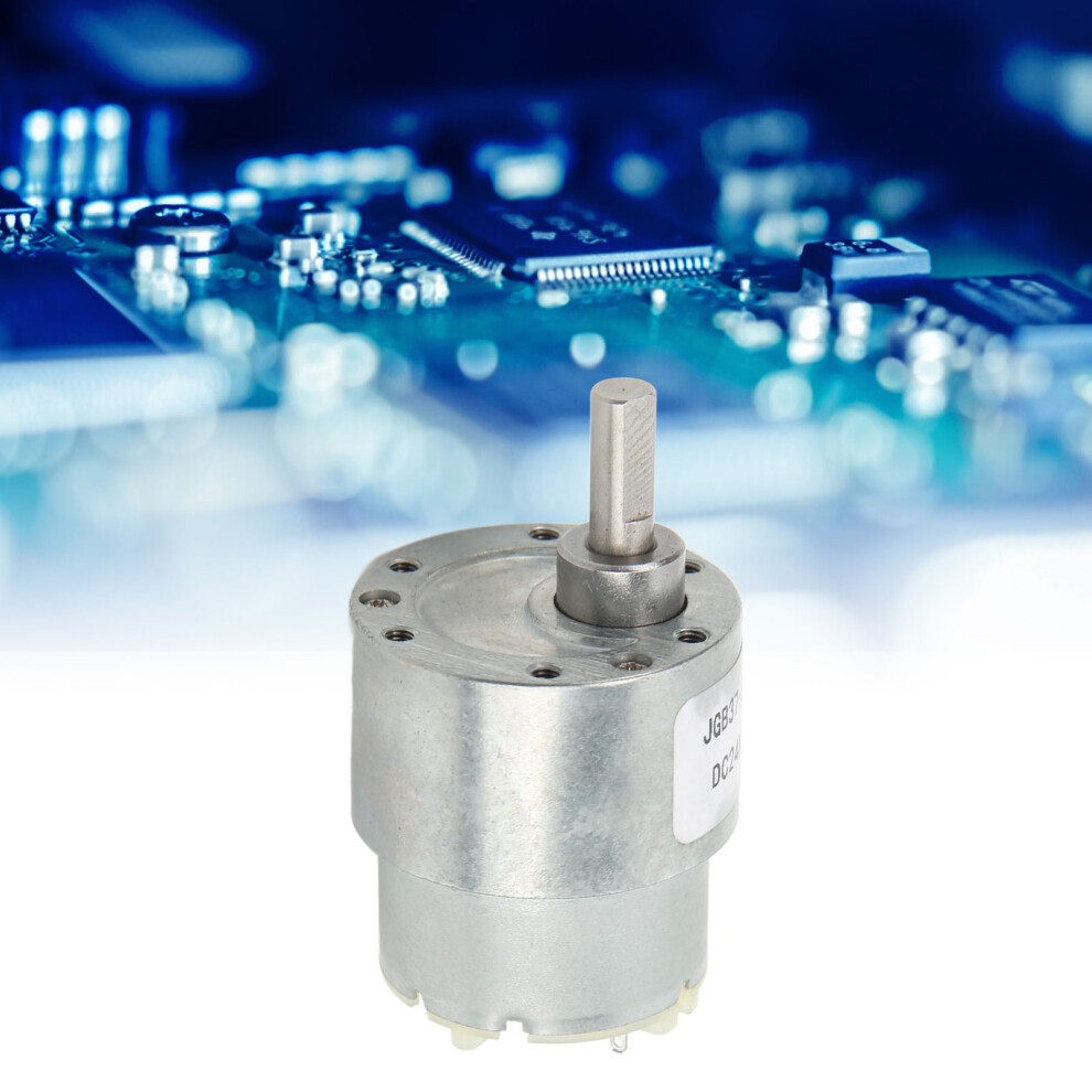 Dc Geared Motor Cw Ccw Large Torsion Speed Adjustable Dc Reduction Motor Dc24v 50Rpm 4991317990824