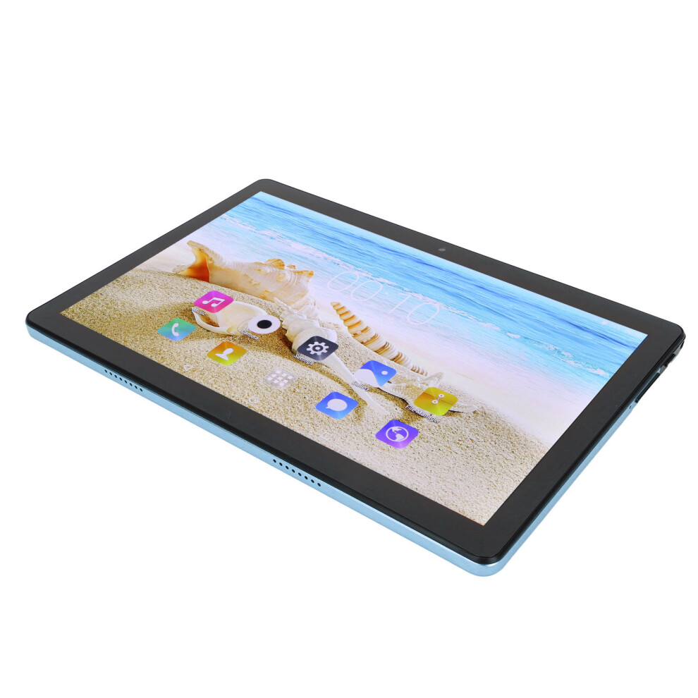 10 Inch Tablet Ips Display 4Gb Ram 128Gb Rom Octa Core Cpu 6000Mah 5G Wifi 3 Slots Office Tablet 100Â240V Uk Plug Blue 8721317990595