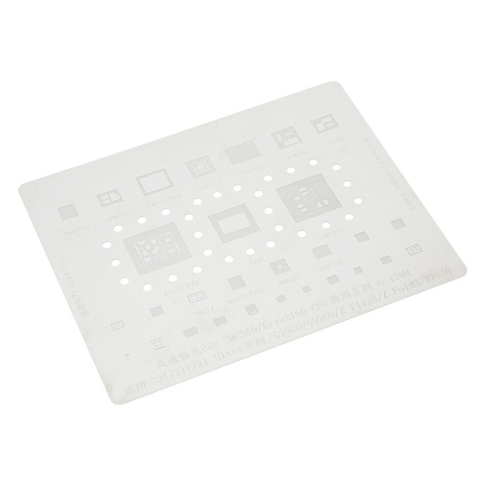 Bga Reballing Stencil Accurate Positioning Fast Tin Planting Cpu Reballing Template For S21 S21+ S21 Ultra Series 5051317991654