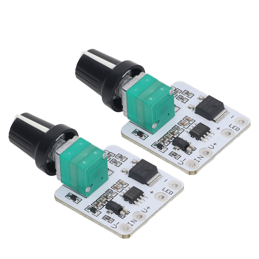 2Pcs Led Dimmer Switch Stepless Adjustment Constant Voltage Controller Module Dc 6Â24V 8711317994020