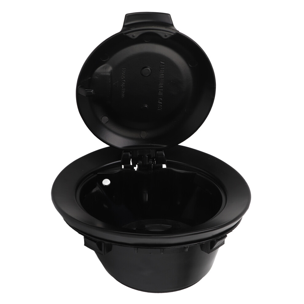 Fuel Filler Cap Matte 68250120Aa Gas Door Cap Replacement For Dodge Challenger 2008Â2019 Black 3681317997152