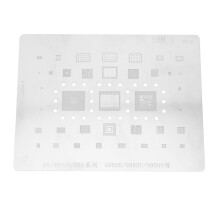 BGA Reballing-Schablone aus Edelstahl für S8, S8+, NOTE8, 0,12 mm