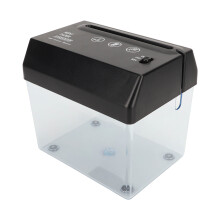 Universal-Mini-USB-Papierschredder, 2-Blatt-Kapazität, Akku- und USB-Stromversorgung