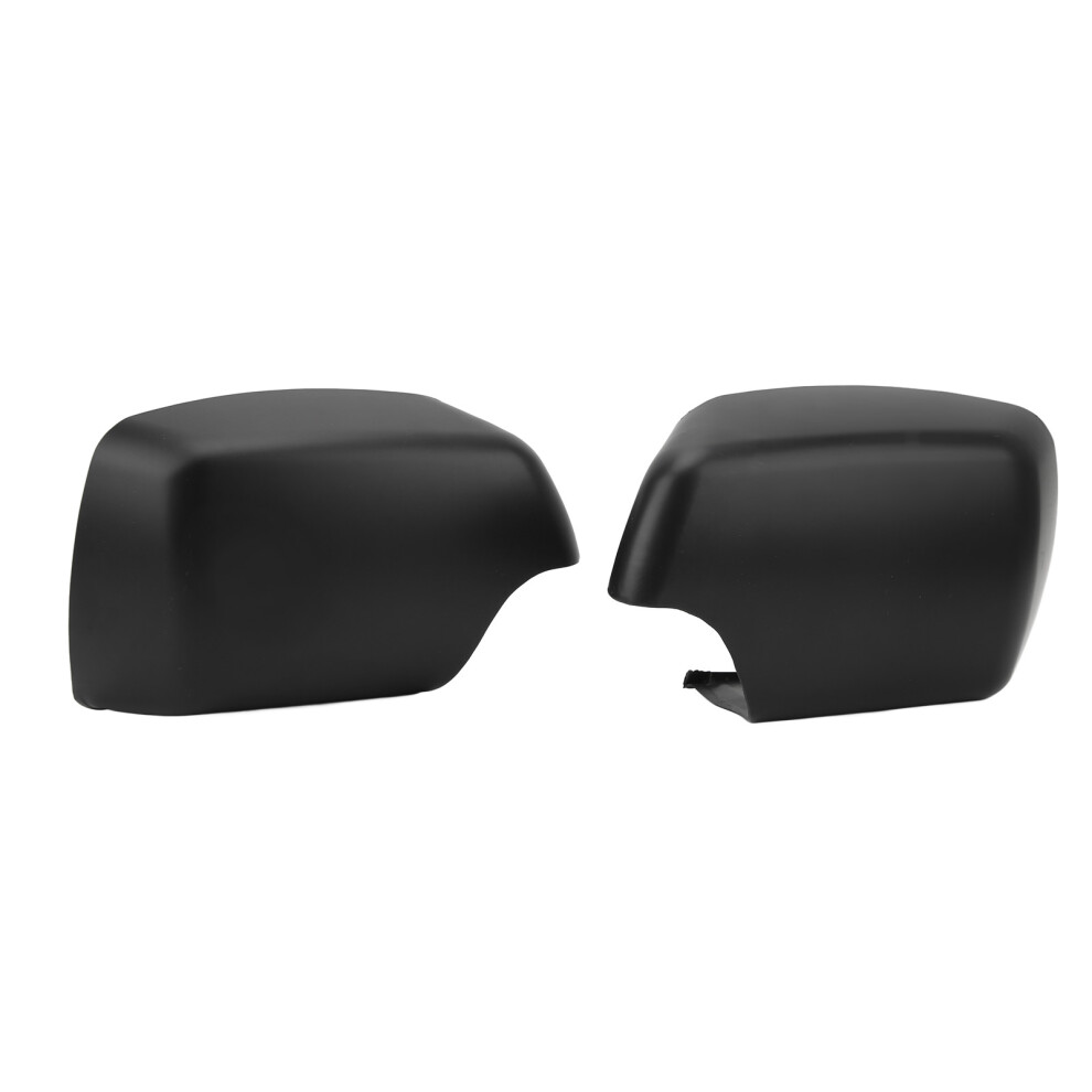 2Pcs Side Mirror Covers 51168256321 Door Mirror Cover Cap Glossy Replacement For X5 E53 2000Â2006 Black 8051317999244