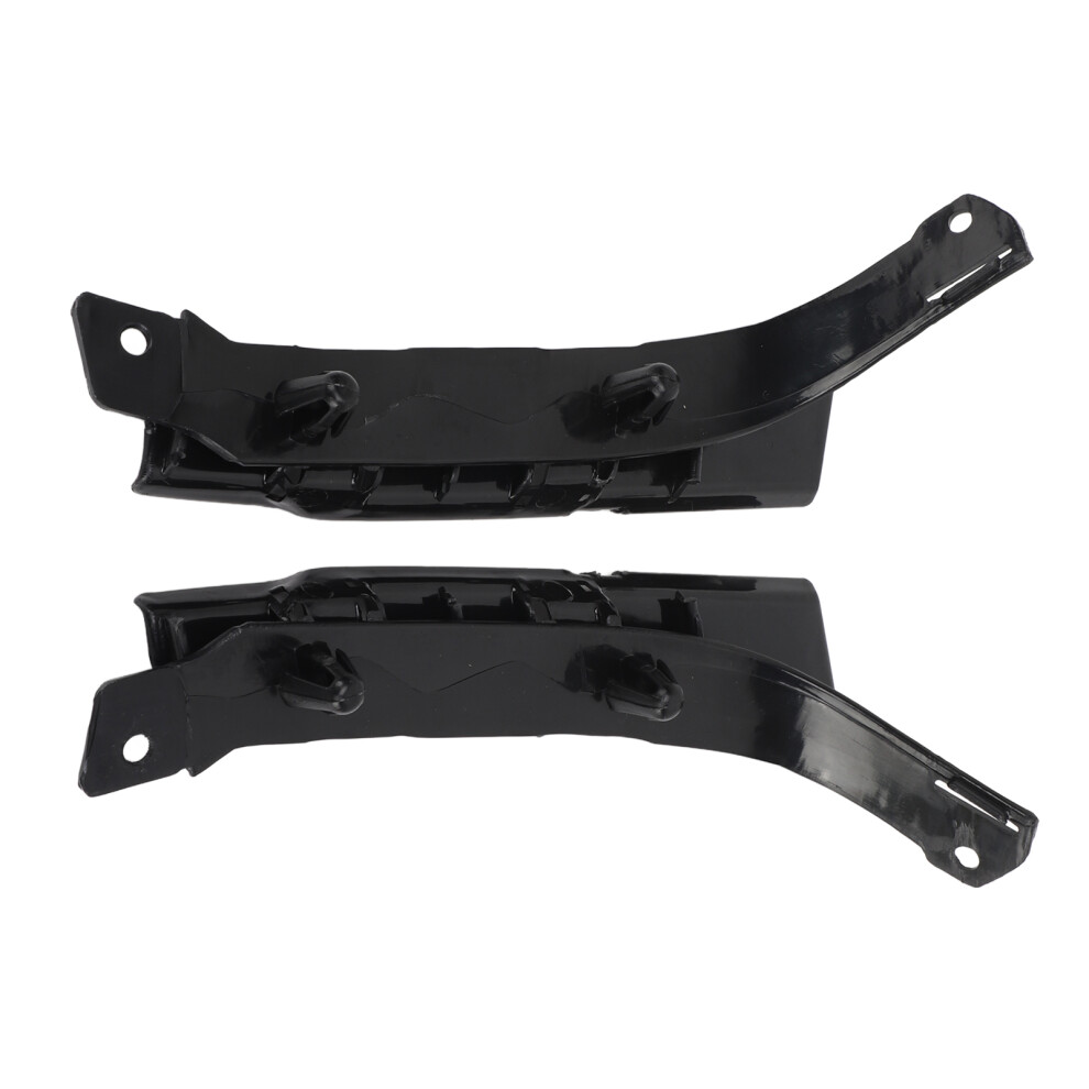 1 Pair Bumper Bracket 51117116667 Strong Strength Scratch Resistant Fit For X5 2004Â2006 Black 7901318001396