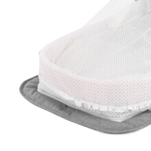 Fold Travel Crib Mosquito Curtain Waterproof Detachable Multifunctional Portable Travel Baby Bed Grey