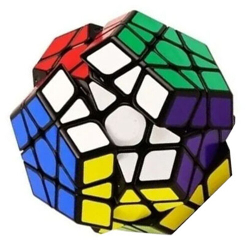 Bunter ABS-Pentagonal-Dodekaeder-Speed-Puzzle-Spielzeug 8,5 cm 2