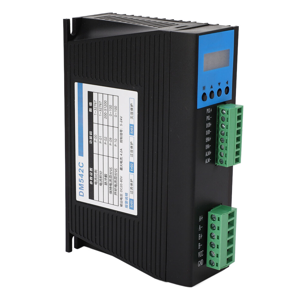 Digital Display 57 86 Stepper Motor Driver Smoothing Filter Function Stepper Motor Controller 18Â80Vdc 4911318009806