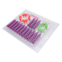 Knitting Looms DIY Making Portable Plastic Light Weight Weaving Looms Kit for Household Blankets Scarf