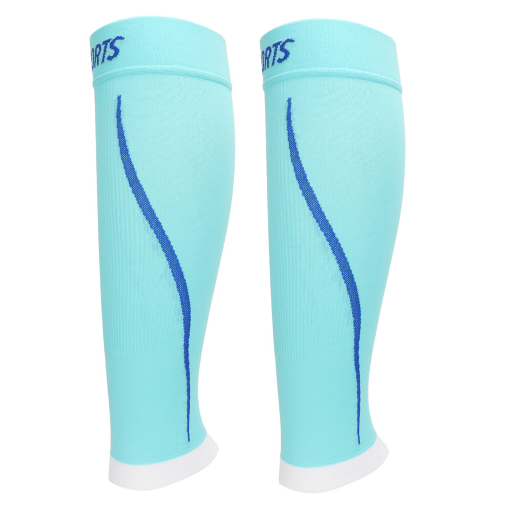 Calf Compression Sleeves Breathable Reduce Pain Breathable Moisture Wicking Relieve Swelling Footless Leg Brace Socks XXL