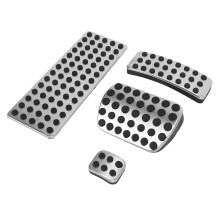 Edelstahl-Fußpedal-Set für Mercedes-Benz W176 W245 W246 W251