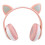 Cat Ear Bluetooth Headphone Low Delay Long Transmission Distance Wireless Bluetooth Gaming Headset for Computer Phone 12