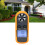 Pocket Digital Anemometer LCD Display Wind Speed Temperature Test Meter with Button Battery 10
