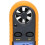 Pocket Digital Anemometer LCD Display Wind Speed Temperature Test Meter with Button Battery 7