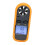 Pocket Digital Anemometer LCD Display Wind Speed Temperature Test Meter with Button Battery 4