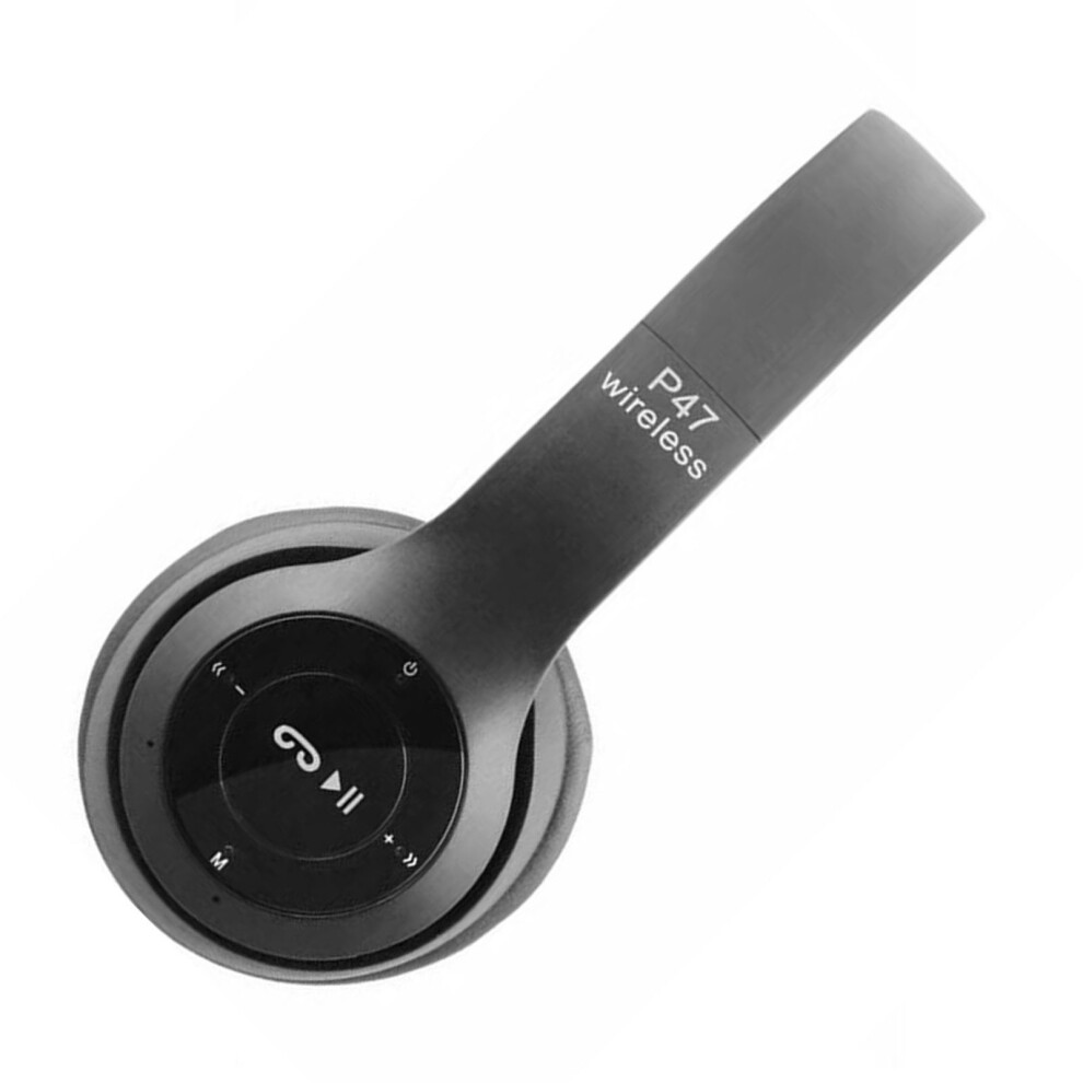 P47 Bluetooth Headset Multifunction Deep Bass Noise Reduction Foldable Wireless Sports Headphone For Home Travel 9341318022409