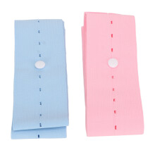 2 Stücker Fötenüberwachungs-Gurt für Schwangere 130x6cm mit Druckknöpfen