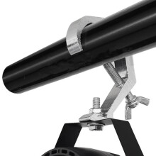 Stage Light Clamp Heavy Duty Prevent Slip Cast Aluminum Stage Lamp Hook Kit for Spotlight Moving Head Light 4pcs