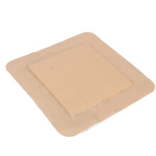 Silikon-Schaumverband wasserdicht und atmungsaktiv gegen Druckgeschwüre 10x10cm, 10 Stück