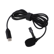 Lavalier Microphone Action Camera Microphone with Type C Interface for DJI Action OA2 OA3 MC490