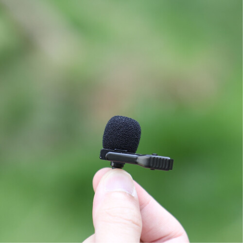 Wired Lavalier Lapel Microphone Type C Interface Clip On Mini Lapel Mic for Insta360 ONE R 2