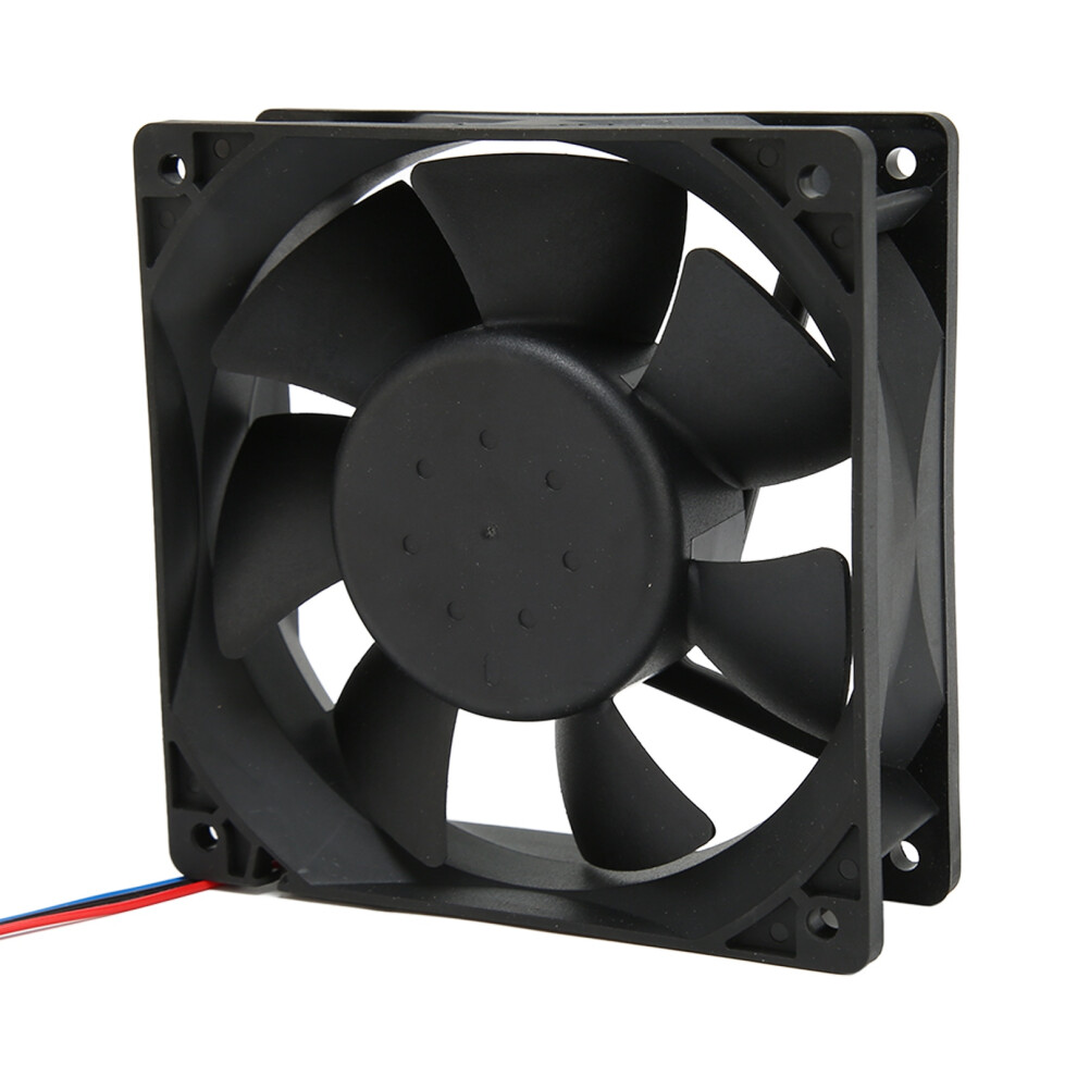 Cpu Cooling Fan 120Mm 24V 0.75A 1300Rpm Quiet 3Pin Connector Easy Installation Pc Cooling Fan For Computer Chassis 7891318025914