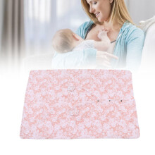 Baby Stroller Sun Shade Multipurpose Full Cotton Keep Warm Windproof UV Protection Stroller Sun Cover Pink Flowers
