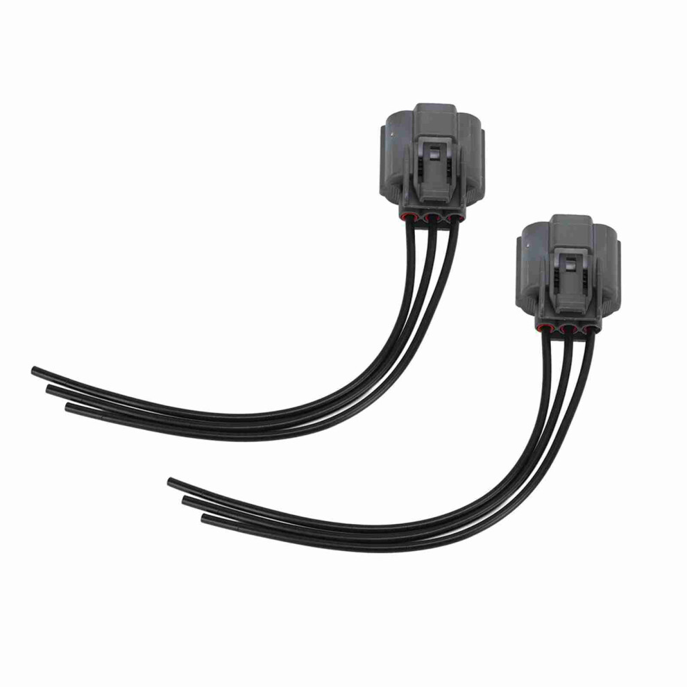2Pcs Vss Vehicle Speed Sensor Connector Harness Flexible For Accord Prelude Civic Del Sol Acura 4901318026439