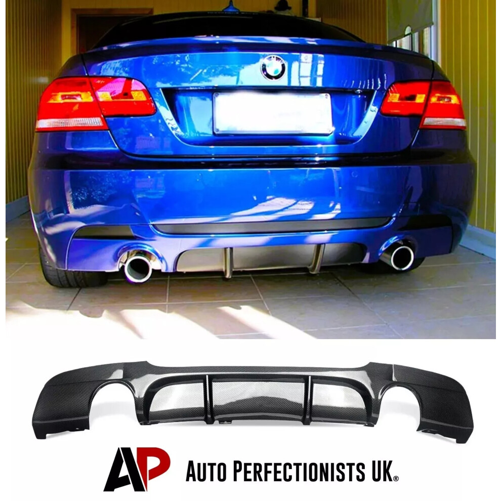 For Bmw 3 Series E92 E93 Rear Valance Diffuser Spoiler Splitter M Sport 5061072662997