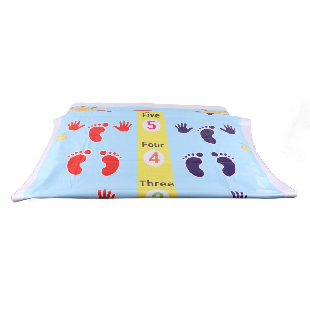 Crawling Mat Kids Crawl Game Carpet Waterproof Children Playing Cloth Rug for Home 2 Person 2.8x1.2m / 9.19x3.94ft