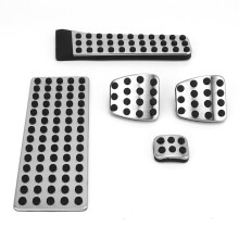 Edelstahl-Brems- und Gaspedal-Set für Mercedes-Benz W204 W213 W217