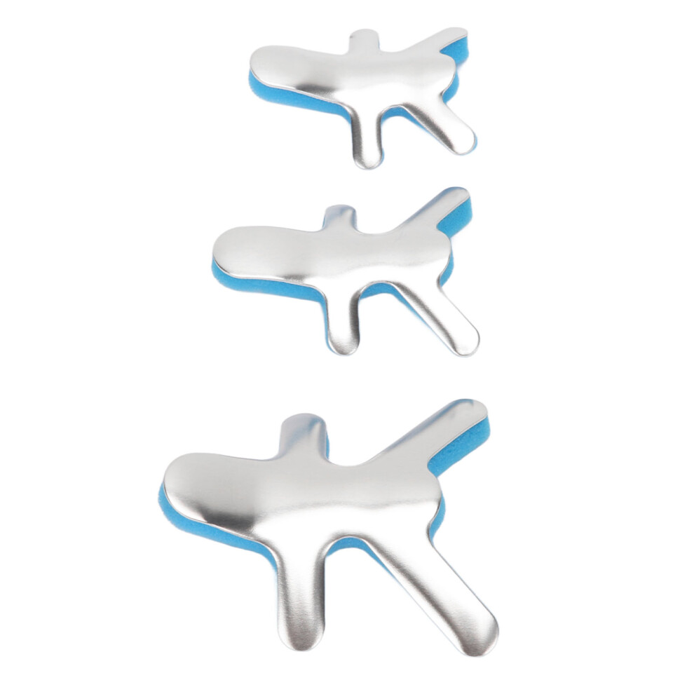 3pcs Frog Type Finger Splint Straightening Support Fixation Frog Finger Mallet Brace with Sponge