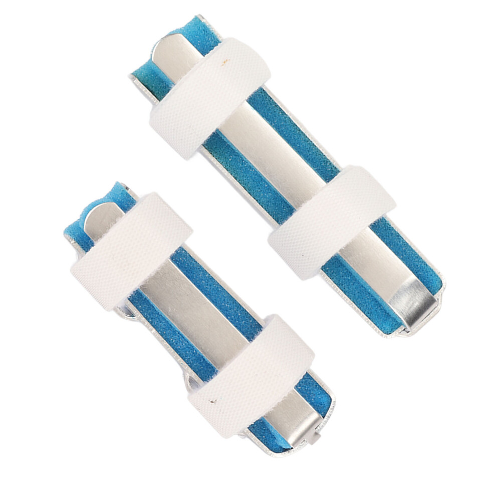 2Pcs Finger Splint Finger Support Brace Stabilizer Finger Knuckle Immobilization for Adults and Children
