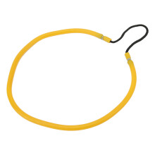 Schuss-Pole Speer Schleuder mit 5x10mm Latex-Band – Gelb
