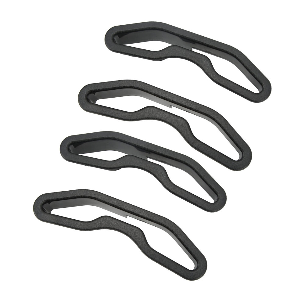 4 Pcs Utv Seat Belt Harness Pass Through Bezel Insert Replacement For Polaris Rzr Xp 1000 2014Â2019 4991318032028