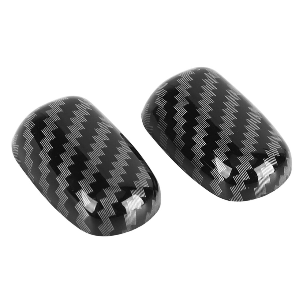 2Pcs Car Windshield Spray Nozzle Cover Windscreen Wiper Washer Cap Replacement For Cooper R Models 9411318032262