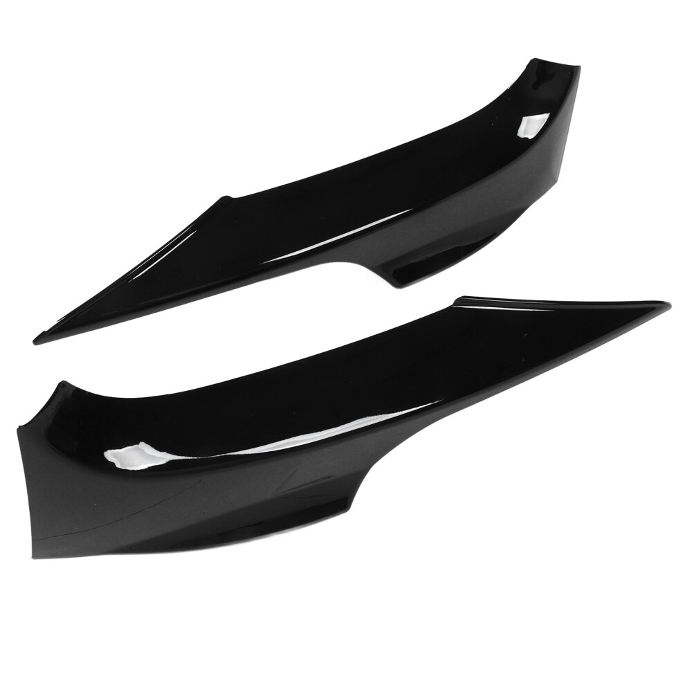 2Pcs Glossy Front Bumper Lip Spoiler Left Right For 3 Series E92 E93 M Sport 2006Â2009 Black 8741318034647