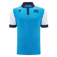 (MB) 2024-2025 Scotland Rugby Away SS Cotton Shirt (Kids)