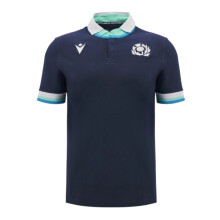 (5XL) 2024-2025 Scotland Rugby Home SS Cotton Shirt