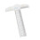 T Ruler Inch CM Scale Transparent Acrylic Portable Multi Function Drafting Ruler for Art Framing Craft 9