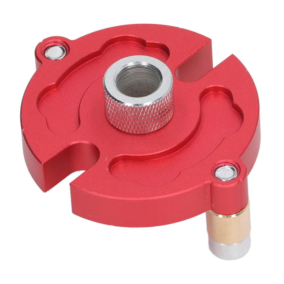 Self Center Dowel Jig Aluminum Alloy Hole Puncher Locator Precise Positioning Dowel Drill Guide With 8 Drill Bushings 6931318041307