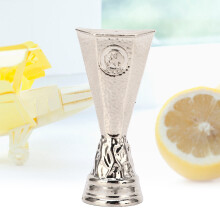 Fußball-Trophäe Dekoration 4,5 cm Metallmodell Desktop-Dekoration Fan-Souvenir