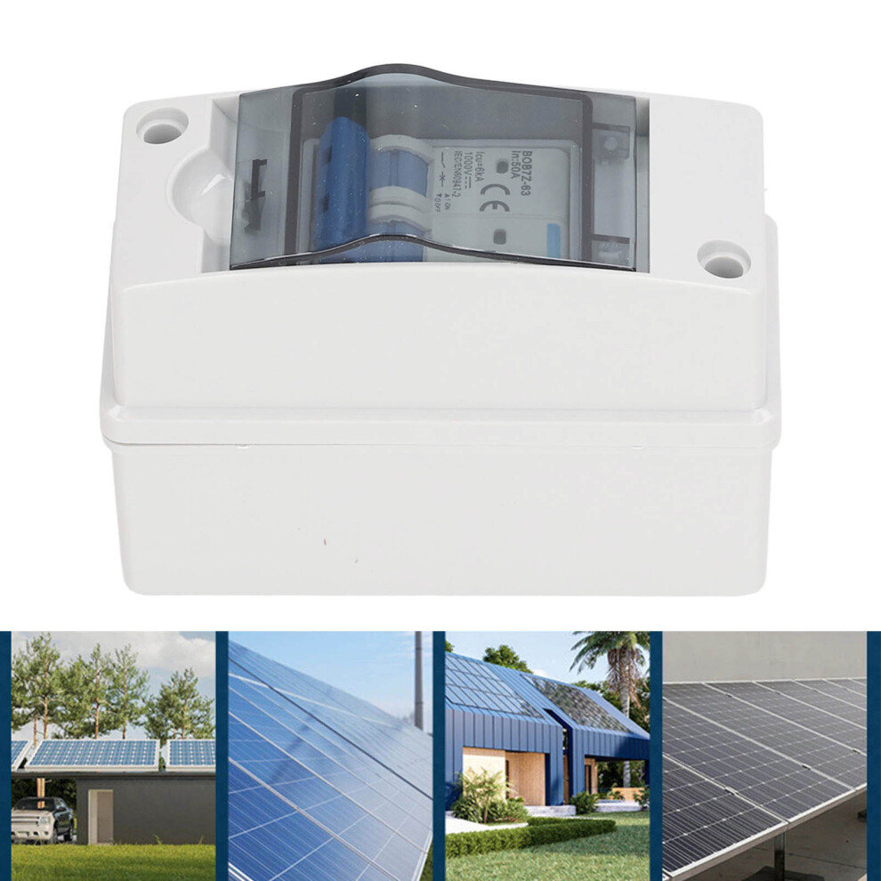 1000V Dc Disconnect Switch Pv Solar Miniature Circuit Breaker With Ip65 Waterproof Distribution Box 9441318041148