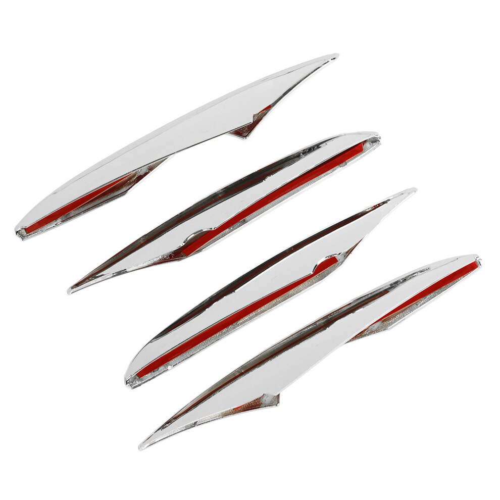 4Pcs Front Bumper Fog Trim High Hardness Replacement For MercedesâBenz Glc Class X253 Amg Line 2016Â2019 Electrosilvering Light 9301318042999