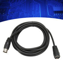 6 Pin DIN Male to Female Cable Sound Data Signal Connection Extension Cord for Digital Sound Devices 3 m / 9.8ft