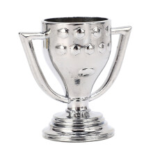 Mini-Fußballtrophäe Metalltrophäe für die Fußballliga, 4,5 cm, 48 g