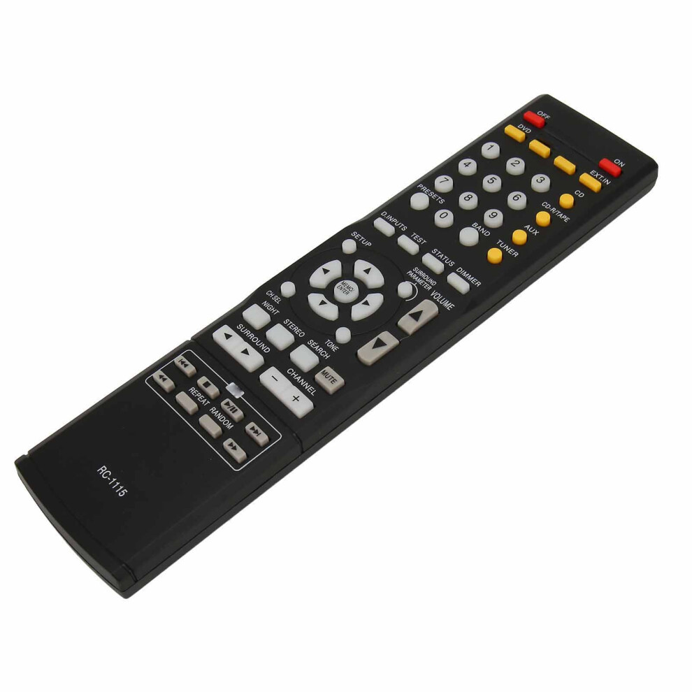 Rc 1115 Remote Control Replacement For Denon Avr 390 Avr 591 Avr 930 Avr 1312 Avr 1612 Avr 2807 Avr 2808 Avr 2809 5001318049274