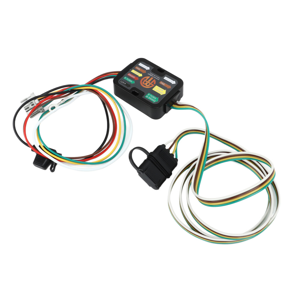 4 Pin Trailer Wiring Harness 56161 Towing Taillights Brake Turn Signals Connector Kit For Odyssey 2005Â2010 4011318049564