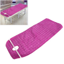 Beauty Salon Bed Mattress Thickened Prevent Slip Spa Massage Bed Cushion with Hole Purple
