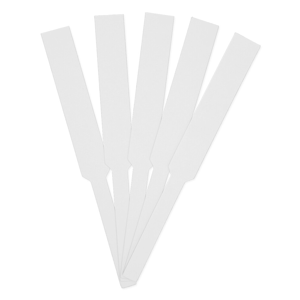 White 100 Sheets Perfume Test Strips Disposable Blank Portable Perfume Blotter Paper Strips For Scents Aromatherapy